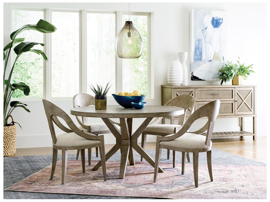 Hardy Round Dining Table Complete - main image