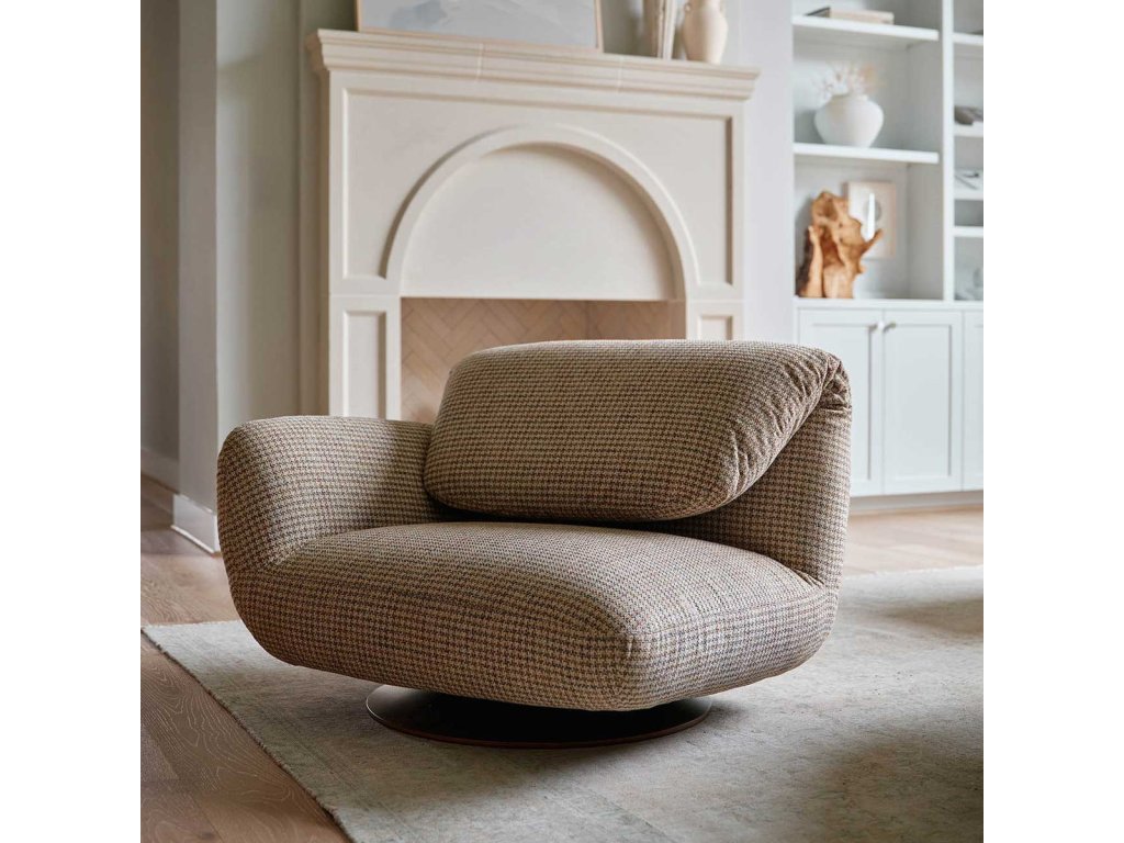 American Leather Whitby Swivel Glider Chair Accent Chair, alternate view 4