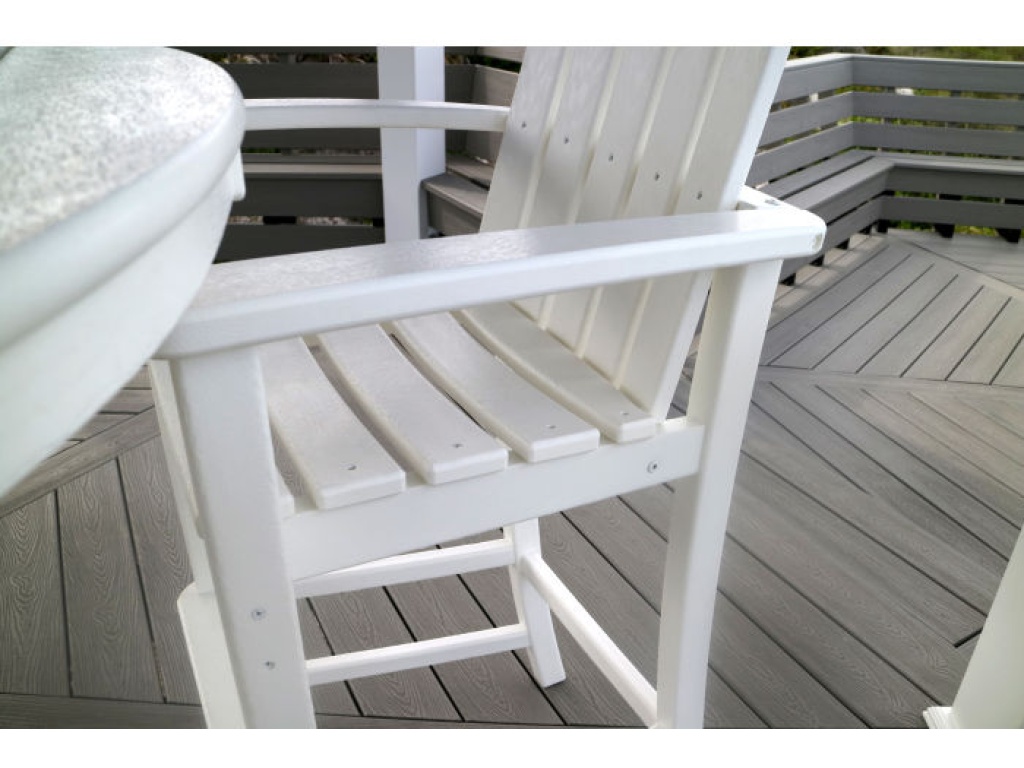 Trex Outdoor Furniture Cape Cod Adirondack Bar Chair, alternate view 10