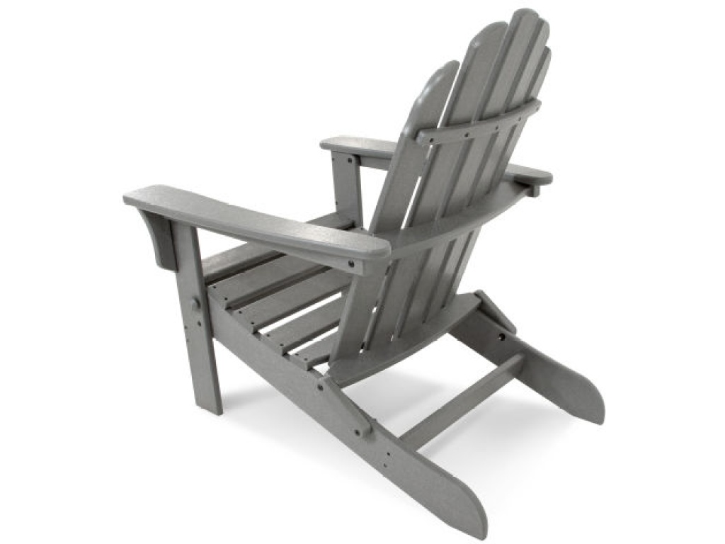 Trex Outdoor Furniture Cape Cod 2-Piece Folding Adirondack Seating Set Adirondack Set, alternate view 2