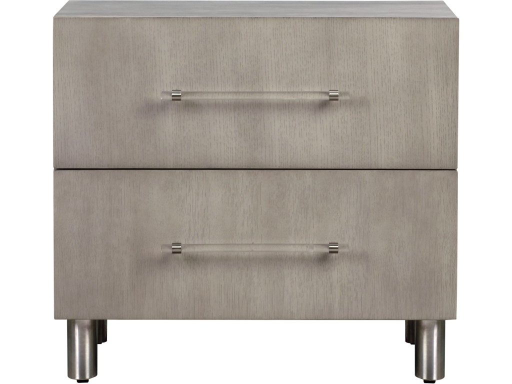 Argento Nightstand in Misty Grey - image 5