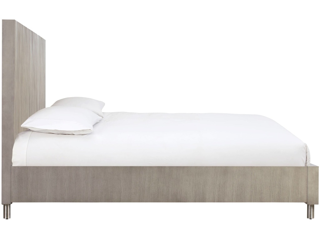 Argento Wave-Patterned Bed in Misty Grey - image 5