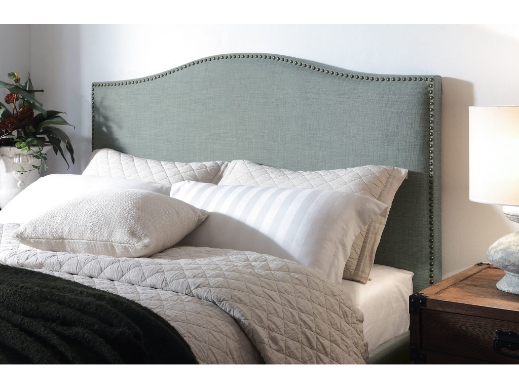 Ariana Upholstered Platform Bed in Bluebird - image 2