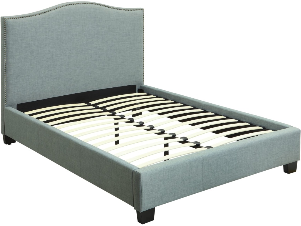 Ariana Upholstered Platform Bed in Bluebird - image 4
