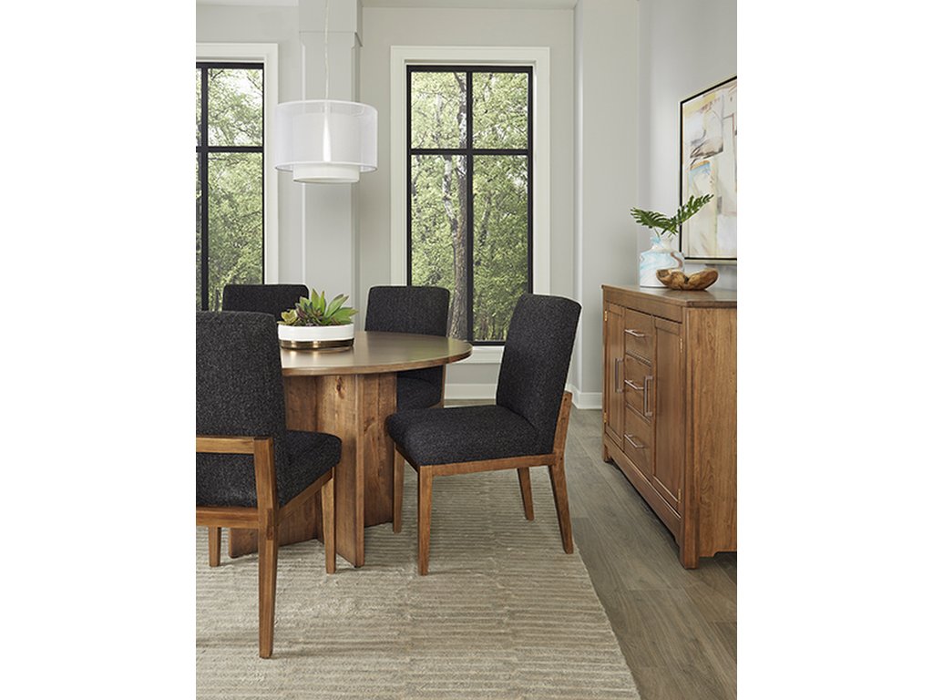 Uph Side Chair Black Fabric - image 4
