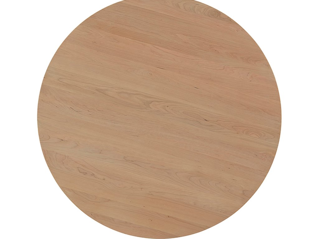 60 Inch Round Table W/ Wood Base - image 3
