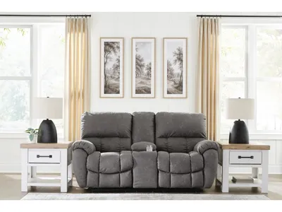 Bakerstein Power Reclining Loveseat with Console - Alternative View
