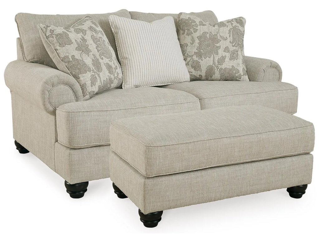 Asanti Loveseat and Ottoman - main image