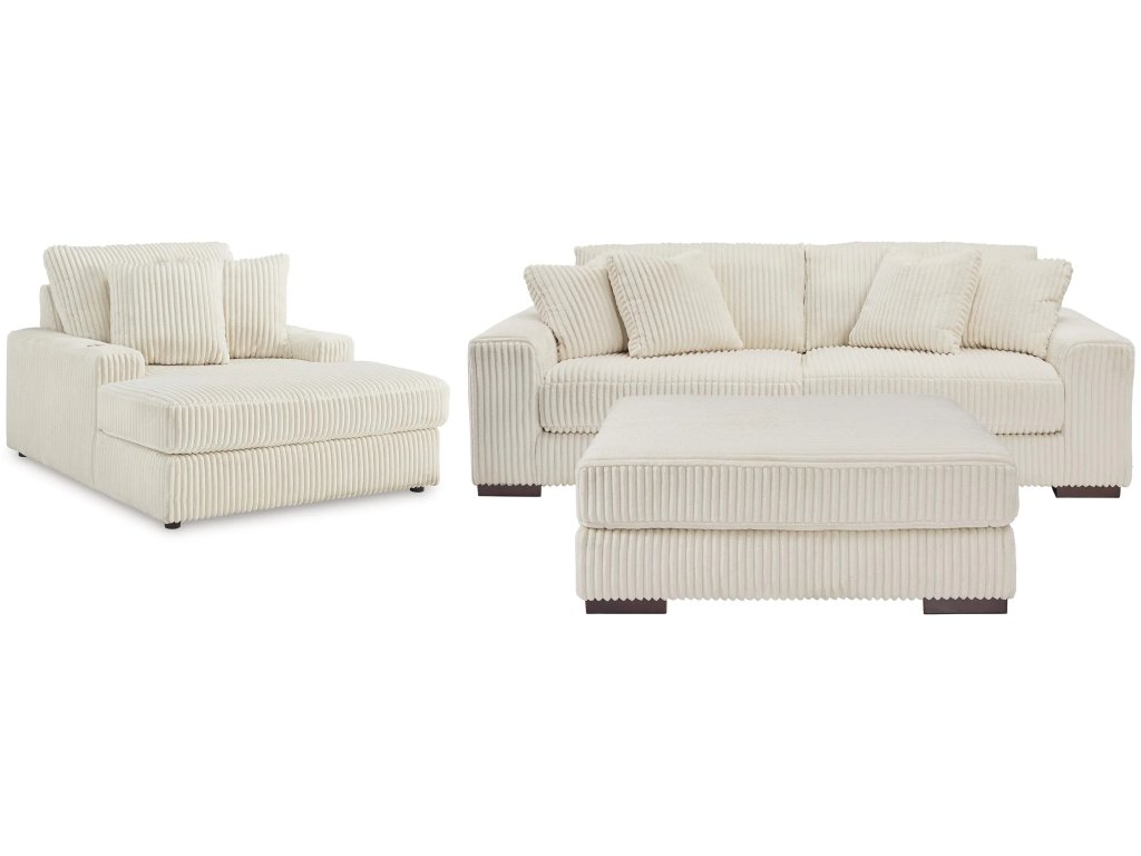 Lindyn 2-Piece Sectional, Chaise and Oversized Ottoman - main image