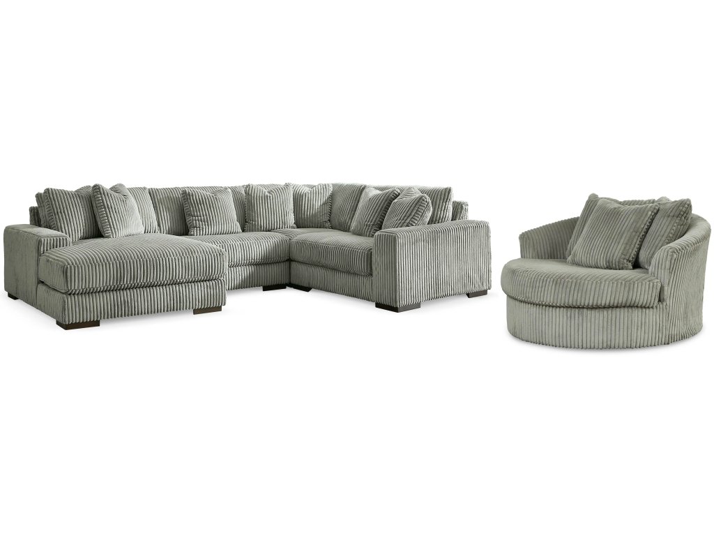 Lindyn 4-Piece Sectionals with Chair - main image