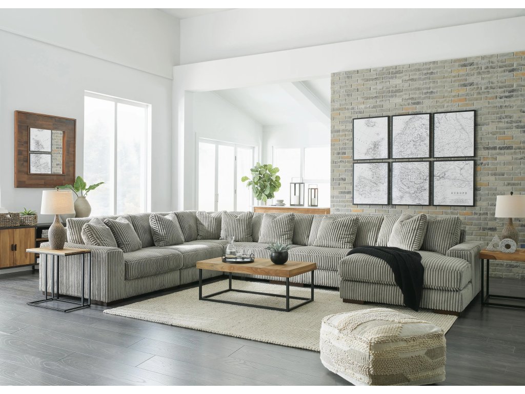 Lindyn 6-Piece Sectional with Chaise - image 1