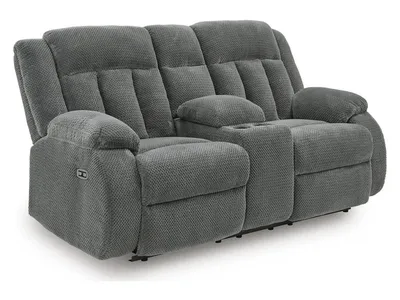 Observation Power Reclining Loveseat with Console