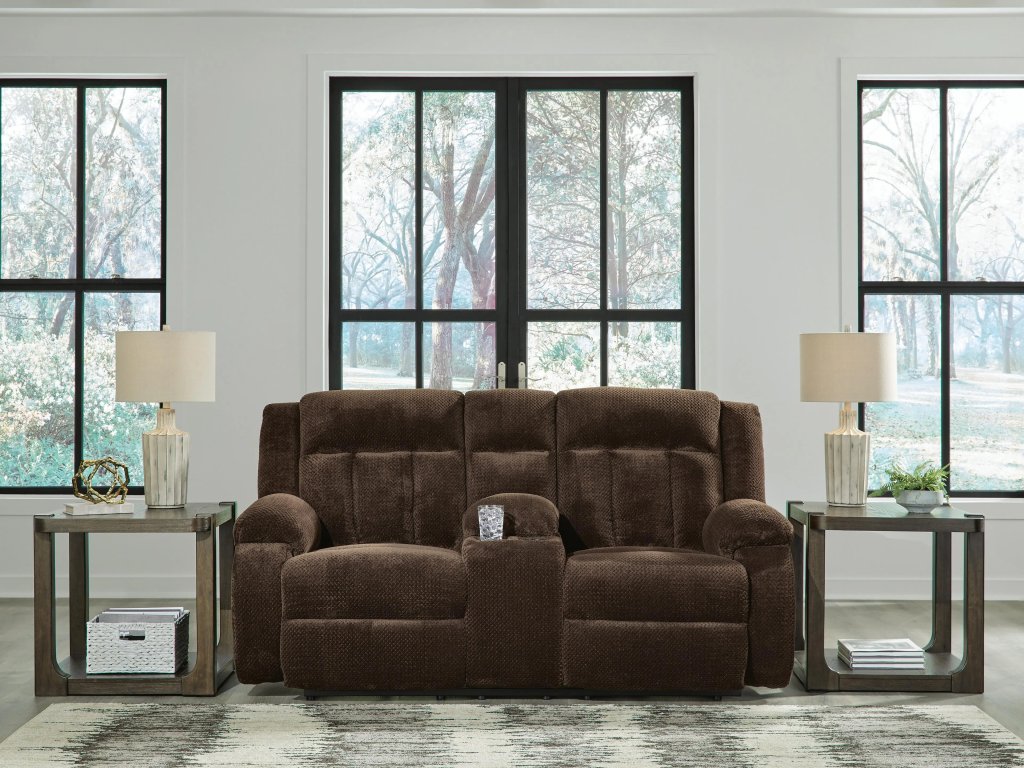 Observation Power Reclining Loveseat with Console - image 1