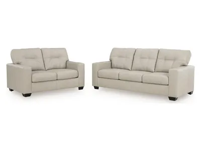 Santorine Sofa and Loveseat