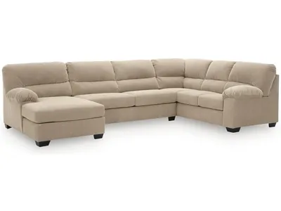 SimpleJoy 3-Piece Sectional with Chaise