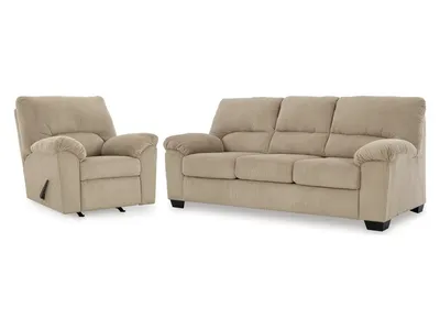 SimpleJoy Sofa and Recliner