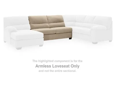SimpleJoy Armless Loveseat
