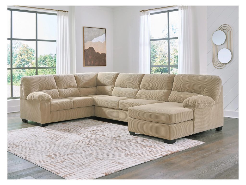 SimpleJoy 3-Piece Sectional with Chaise - image 1