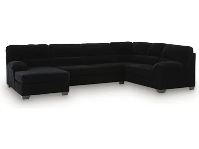 SimpleJoy 3-Piece Sectional with Chaise