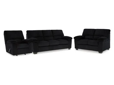 SimpleJoy Sofa, Loveseat and Recliner