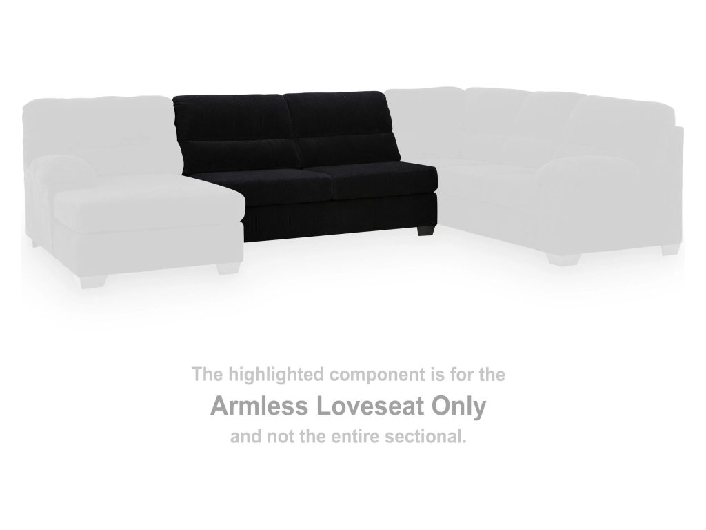 SimpleJoy Armless Loveseat - image 1