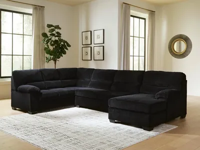 SimpleJoy 3-Piece Sectional with Chaise - Alternative View