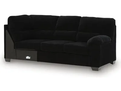 SimpleJoy Right-Arm Facing Sofa with Corner Wedge