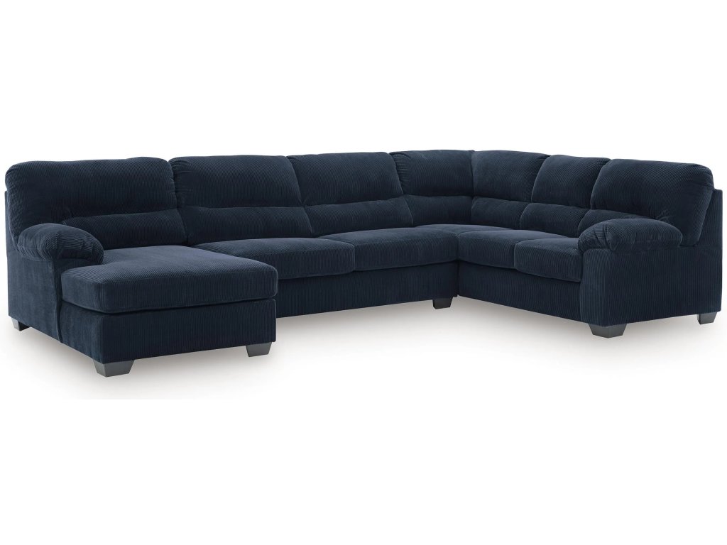 SimpleJoy 3-Piece Sectional with Chaise - main image