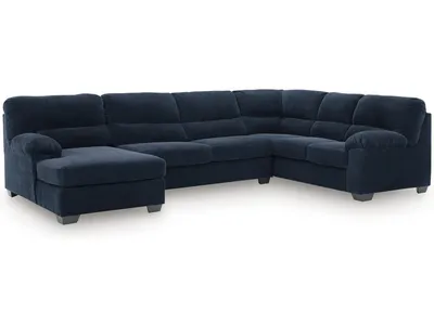 SimpleJoy 3-Piece Sectional with Chaise