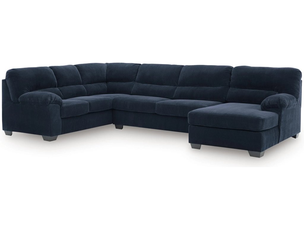 SimpleJoy 3-Piece Sectional with Chaise - main image