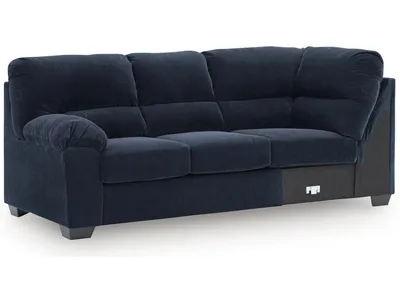 SimpleJoy Left-Arm Facing Sofa with Corner Wedge