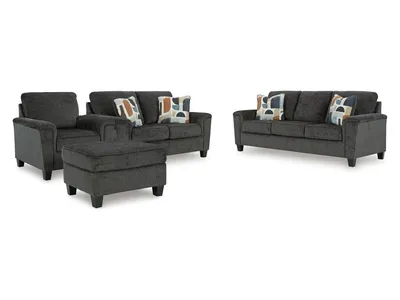 Erinslane Sofa, Loveseat, Chair and Ottoman