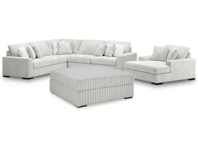 Stupendous 4-Piece Sectionals and Ottoman