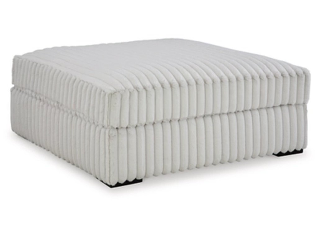 Stupendous 4-Piece Sectional, Oversized Chaise and Ottoman - image 2