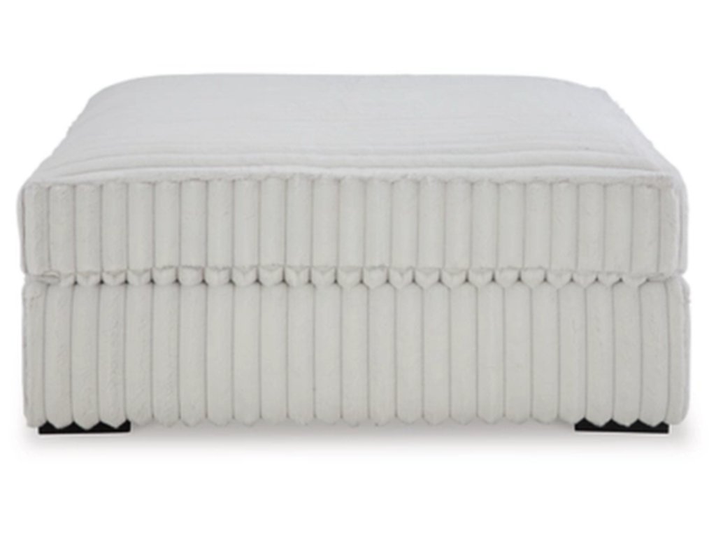 Stupendous 4-Piece Sectional, Oversized Chaise and Ottoman - image 3