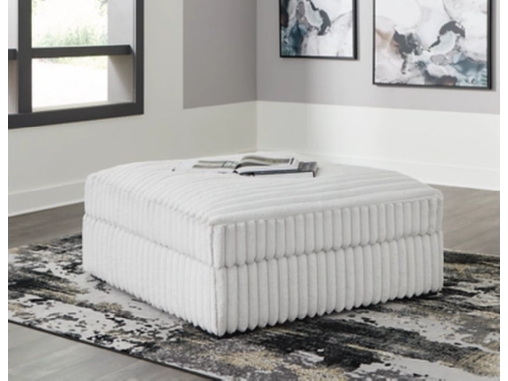 Stupendous 4-Piece Sectional, Oversized Chaise and Ottoman - image 24