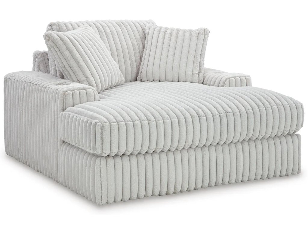 Stupendous 4-Piece Sectional, Oversized Chaise and Ottoman - image 5