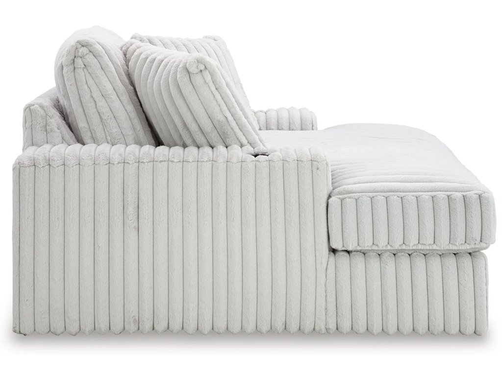 Stupendous 4-Piece Sectional, Oversized Chaise and Ottoman - image 6