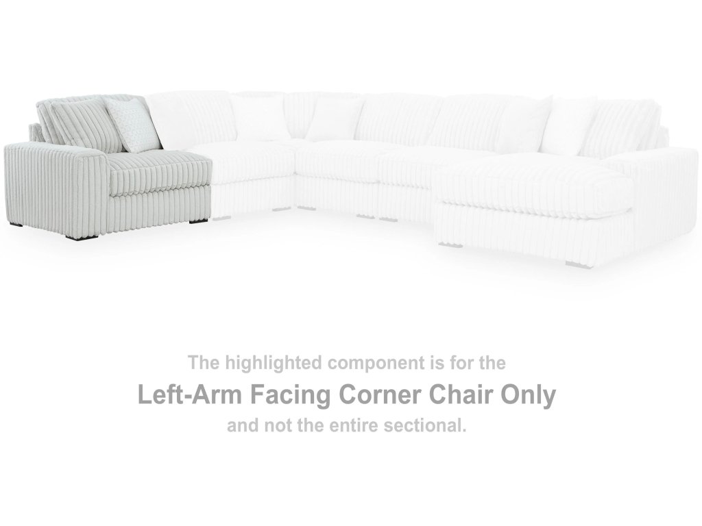 Stupendous Left-Arm Facing Corner Chair - image 1