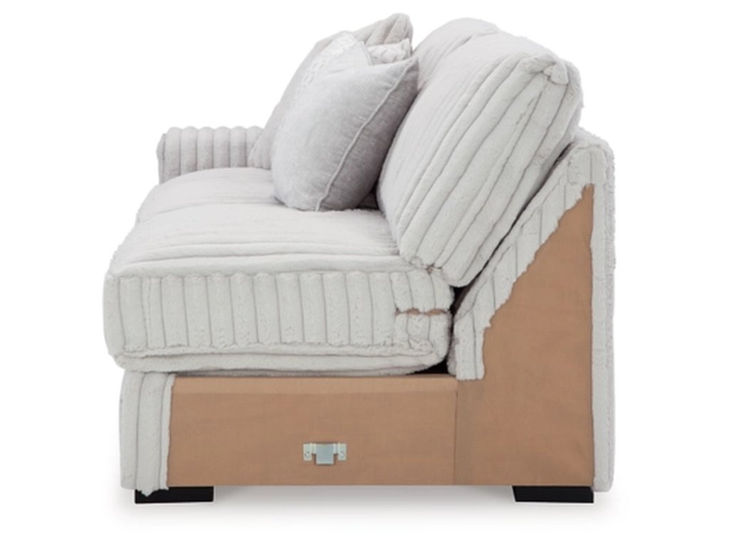 Stupendous 4-Piece Sectional, Oversized Chaise and Ottoman - image 16