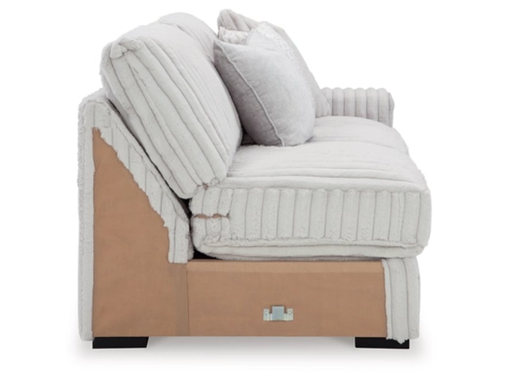 Stupendous 4-Piece Sectional, Oversized Chaise and Ottoman - image 21