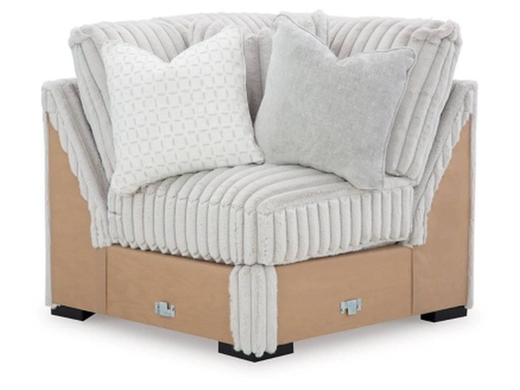Stupendous 4-Piece Sectional, Oversized Chaise and Ottoman - image 22
