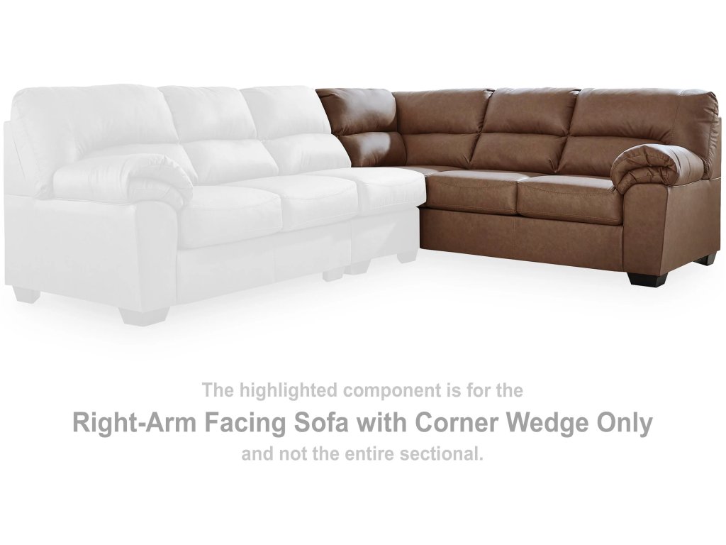 WillowBend Right-Arm Facing Sofa with Corner Wedge - image 1