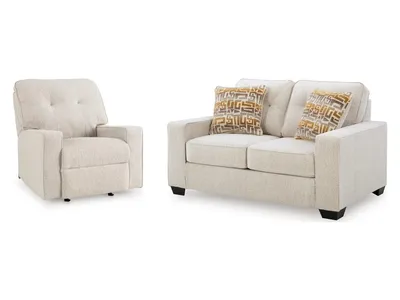Larimer Loveseat and Recliner