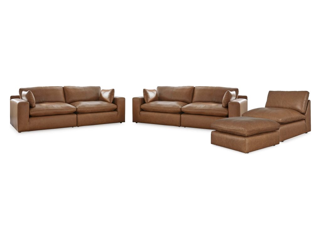 Emilia 3-Piece Sectional Sofa, 2-Piece Sectional Loveseat and Ottoman - main image