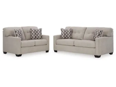 Mahoney Full Sofa Sleeper and Loveseat