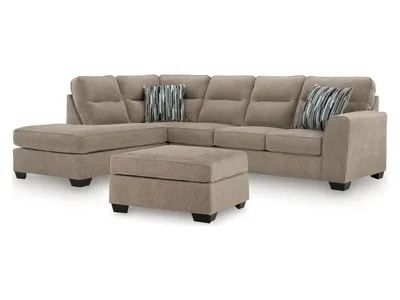 Olten 2-Piece Sectional with Chaise and Ottoman