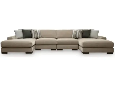 Linenhause 4-Piece Double Chaise Sectional