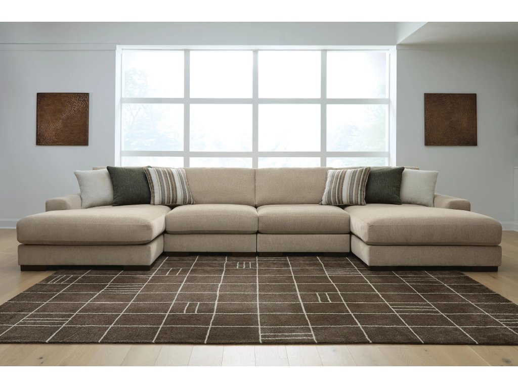 Linenhause 4-Piece Double Chaise Sectional - image 1