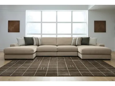 Linenhause 4-Piece Double Chaise Sectional - Alternative View